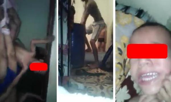 صـادم .. مغربي يعذب أبناءه بوحشية انتقاما من زوجته التي تركته للعمل بالسعودية