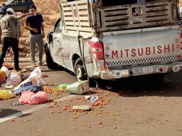 انقلاب "بيكوب" ضواحي تيزنيت والحصيلة مؤسفة