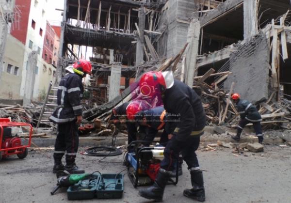 عاجل من الدارالبيضاء .. جريحان و ثلاثة مفقودين تحت الأنقاض جراء انهيار عمارة في ملكية رئيس الرجاء بودريقة