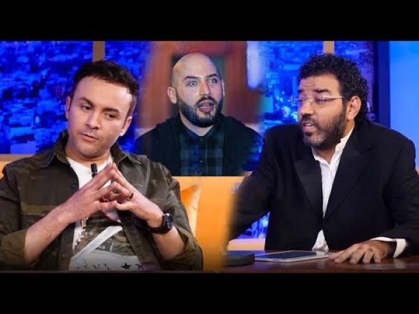 حاتم إيدار يهدد مراد العشابي بسبب أدومة ويعتبره راجل ونص