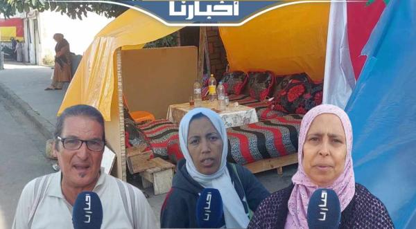 تشريد 20 عائلة بعين السبع بالدارالبيضاء...كنباتو فالبرد والشتا ومول الدار خدا لينا مليون وخرجنا