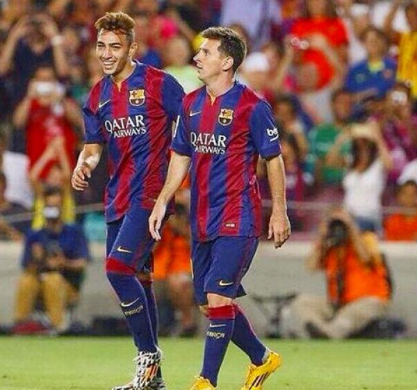 هل يصبح المغربي منير الحدادي "ميسي" برشلونة الجديد؟