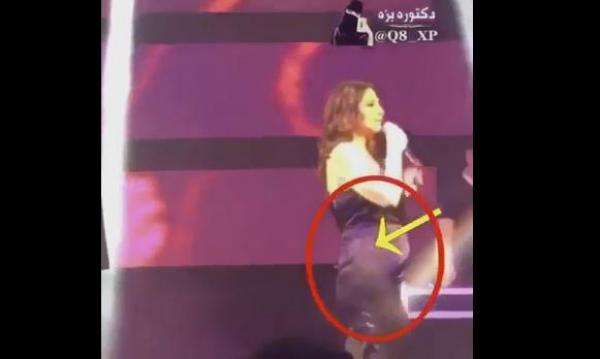 فيديو لـ "اليسا" حامل يثير استغراب معجبيها.. امتى تزوجات؟؟