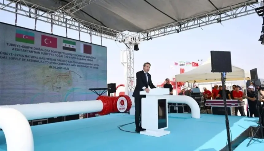 غاز أذربيجان يصل سوريا عبر تركيا في مشروع إقليمي جديد للطاقة