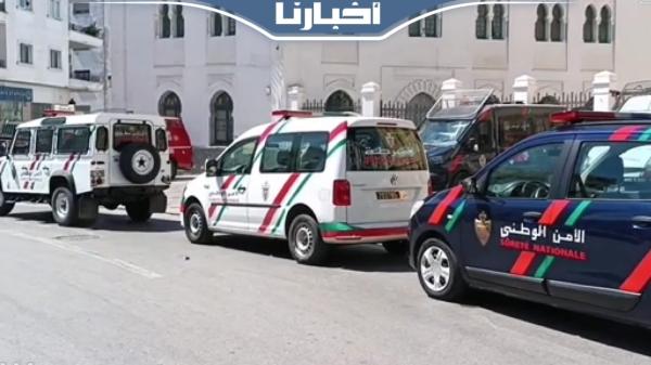 تعزيزات أمنية وسط مدينة تطوان بمناسبة ذكرى فاتح ماي