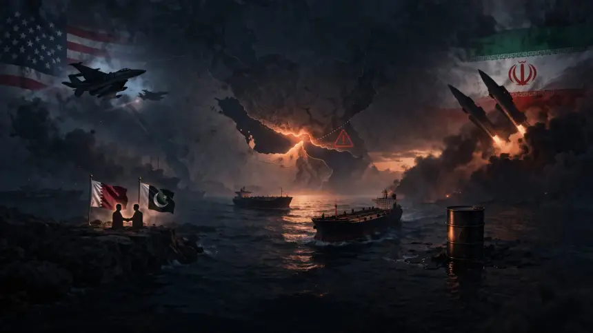 الحرب الأمريكية–الإيرانية تدفع قطر إلى تحرك عاجل نحو باكستان لبحث مخارج للأزمة