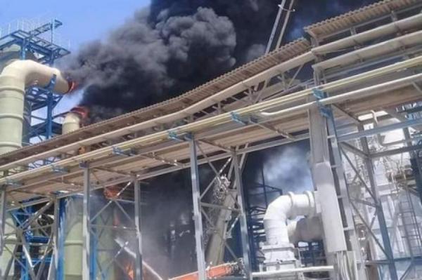 اندلاع حريق بالمجمع الشريف للفوسفاط بآسفي