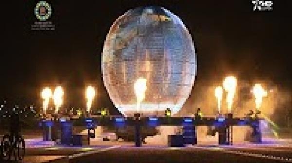 مؤثراث ضوئية رائعة في أمسيات قمة المناخ بمراكش