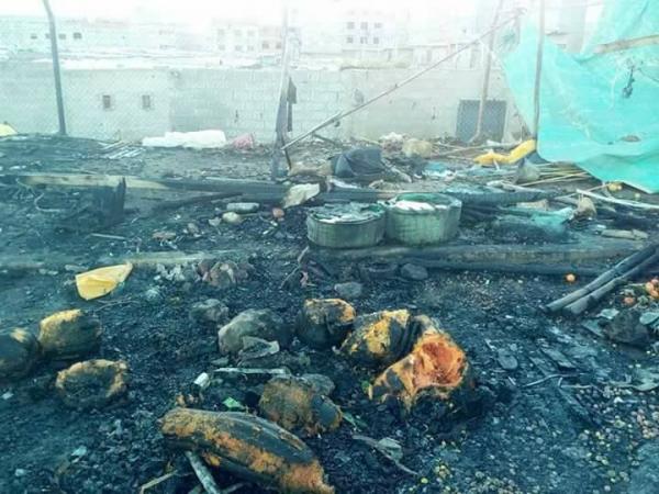 بالفيديو : سرقة و نهب عقب حريق مهول أتى على سوق شعبي بتاوريرت