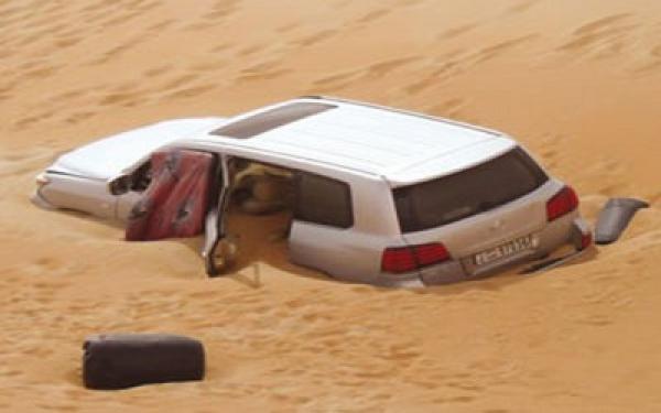 العثور على جثث ثلاثة سعوديين غرقوا في صحراء الربع الخالي