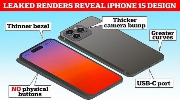 تسريب يكشف استغناء آي فون عن الأزرار