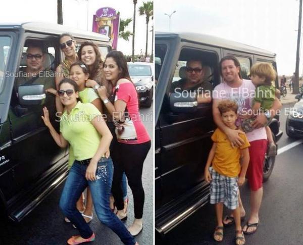 أخذ صورة مع الملك لم يعد حكرا على مغاربة الخارج ، و الدليل ها هو ..