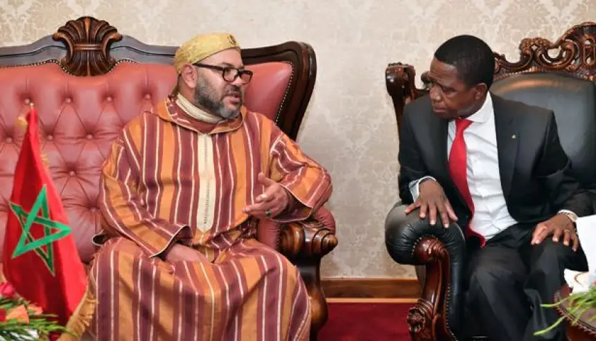 الملك محمد السادس يعزي الرئيس الزامبي