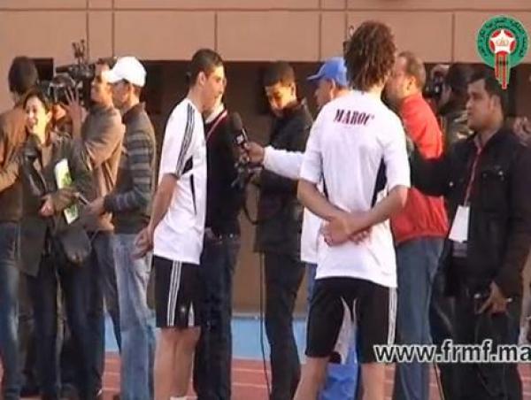 أول حصة تدريبية للمنتخب قبل مواجهة بوركينافاصو الودية