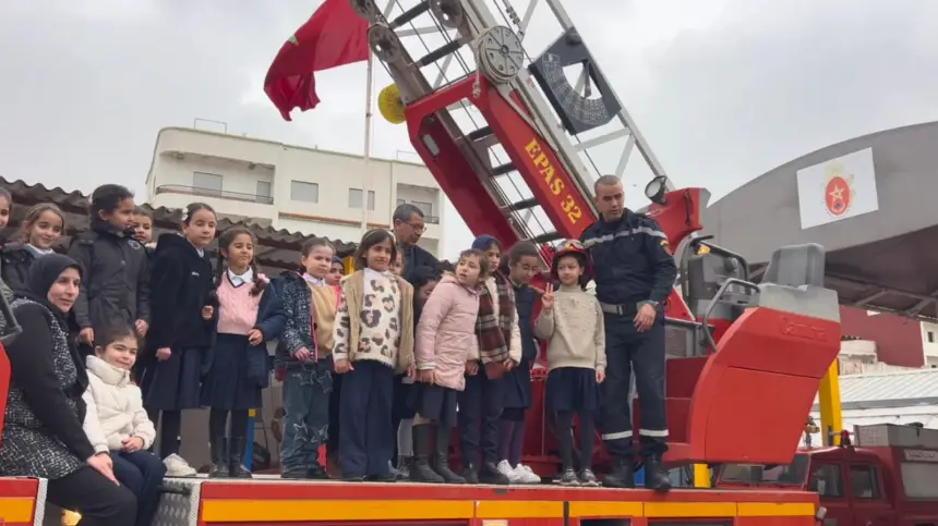 الوقاية المدنية بتطوان تحتفل باليوم العالمي وتفتح أبوابها للمواطنين