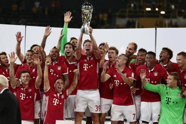 بايرن ميونيخ يتوج بطلا للسوبر الألمانية على حساب دورتموند