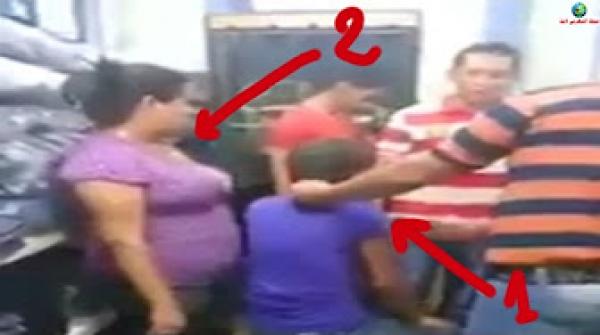 جوج بنات حلقوا ليهم شعرهم بعدما حصلوهم تيسرقوا من سوبر مارشي