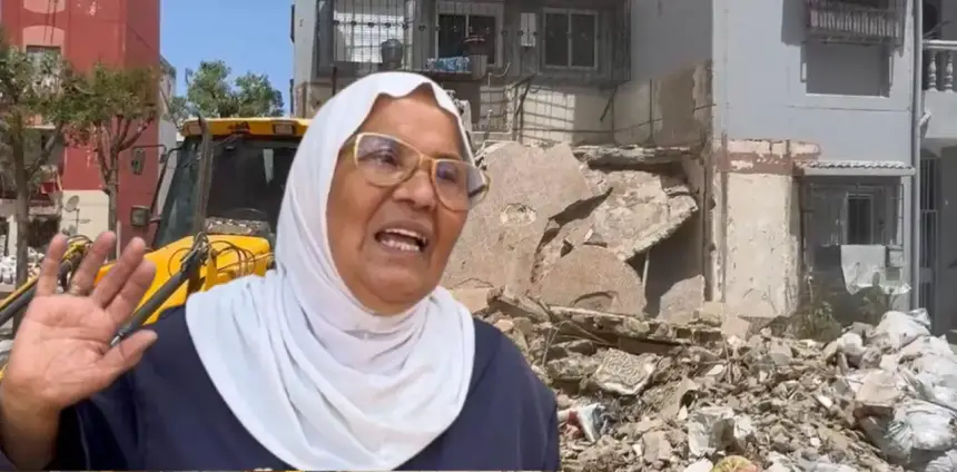 مواطنة بالحي المحمدي سعيدة بتحرير الملك العمومي: "أنا فرحانة حيث حيدو هادشي"