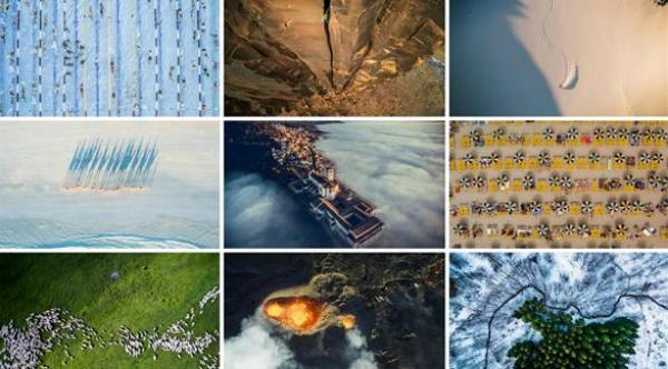 بالصور: التصوير بعين نسر وجناحي طائر