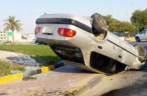 وادي زم .. وفاة سائق إثر انقلاب سيارته