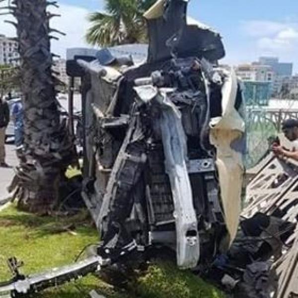 حادثة سير مروعة تزهق روحا بكورنيش طنجة وهذا ما وقع