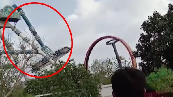 قتيلان وعشرات الجرحى في حادث انهيار لعبة ديسكفري بالهند