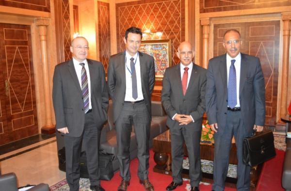 رئيس مجلس المستشارين يستقبل رئيس الجمعية الدولية للتعاضد