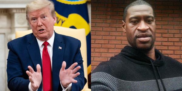 ترامب يهدد باستخدام القوة العسكرية ضد المتظاهرين احتجاجا على مقتل جورج فلويد