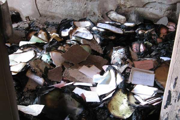 مواطنون يحرمون من وثائقهم بعد حرق العاطلين لمقاطعة آسفي