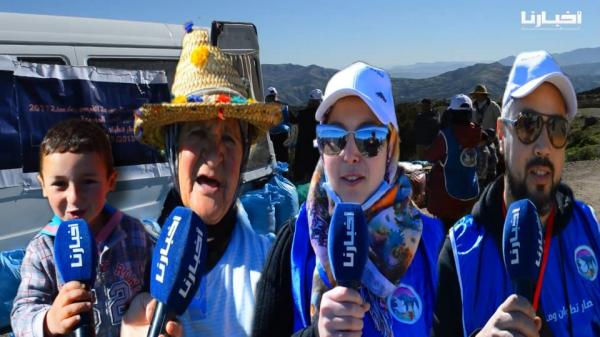 في عيد الحب ..جمعية تتضامن مع ساكنة الجبال