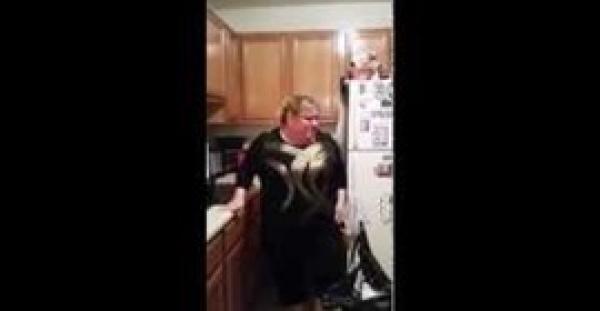 بالفيديو.. أقوى رد فعل امرأة شاهدت «عنكبوت»