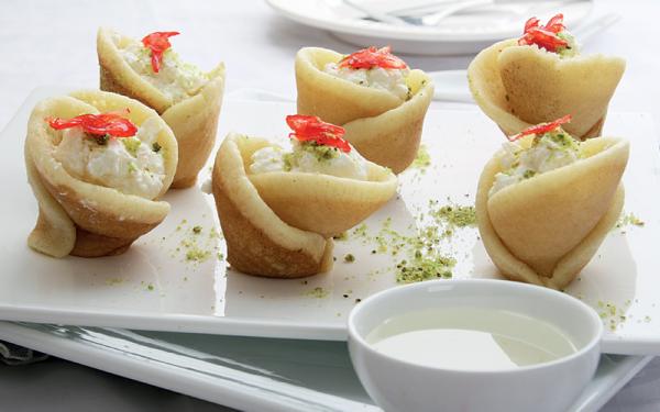 طريقة تحضير قطايف بالقشدة