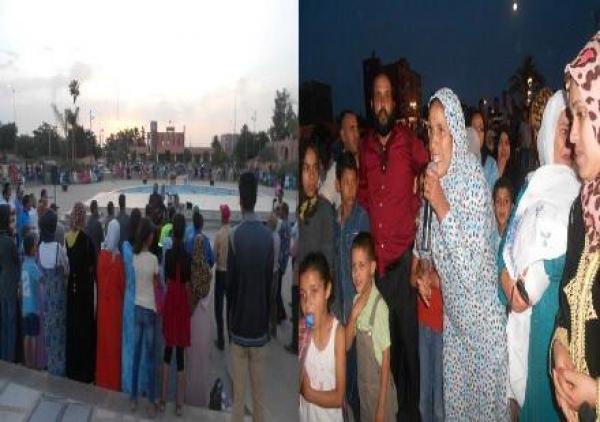 اليوسفية : صرخة زوجة أحد عمال النظافة المعتصمين تستذرف دموع المواطنين