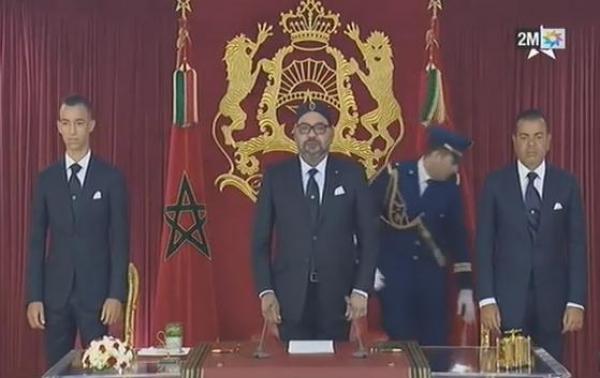 الخطاب الملكي بمناسبة تورة الملك والشعب