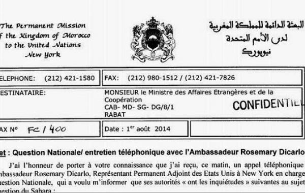 "كولمان" يعود من جديد على "تويتر" و يسرب مراسلات دبلوماسية مغربية مصنفة "سري"