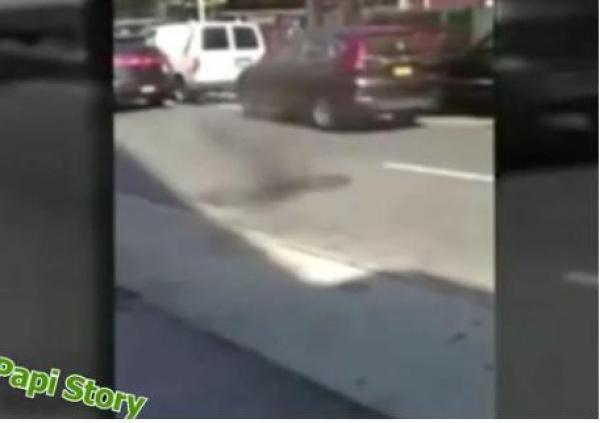 بالفيديو: 3 فتحات للمجاري تنفث النيران في شوارع نيويورك