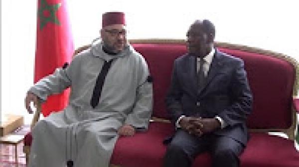 الملك محمد السادس يترأس حفل التوقيع على 14 إتفاقية مع الرئيس الإيفواري