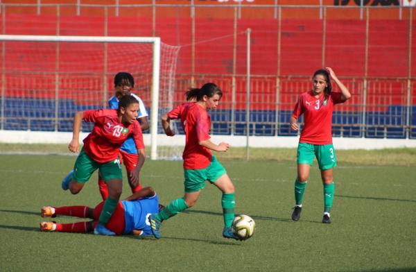 المنتخب النسوي لأقل من 20 سنة يفوز على نظيره الليبيري