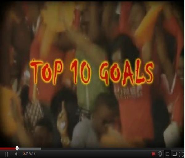 احسن 10 اهداف في الكان 2012 