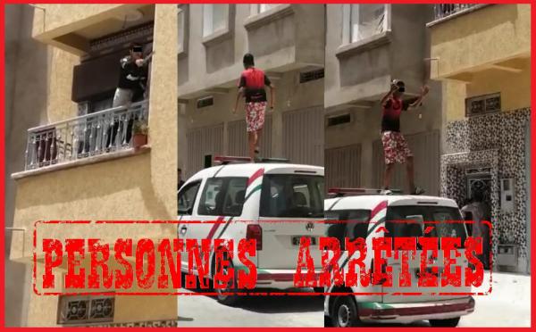 الشرطة توضح سبب صعود قاصر فوق سيارة خدمة بالقنيطرة