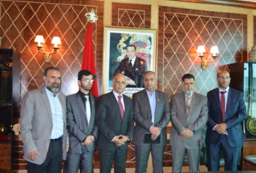 بيد الله يلتقي برئيس رئيس الاتحاد العام لنقابات عمال فلسطين