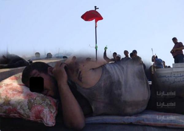 بعد اعتصام لمدة ثلاثة أيام.. مكفوف يضرم النار في جسده فوق سطح "وزارة الحقاوي"