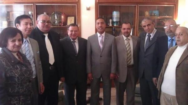 وفد نقابي مصري رفيع المستوى يحل ضيفا على الاتحاد المغربي للشغل