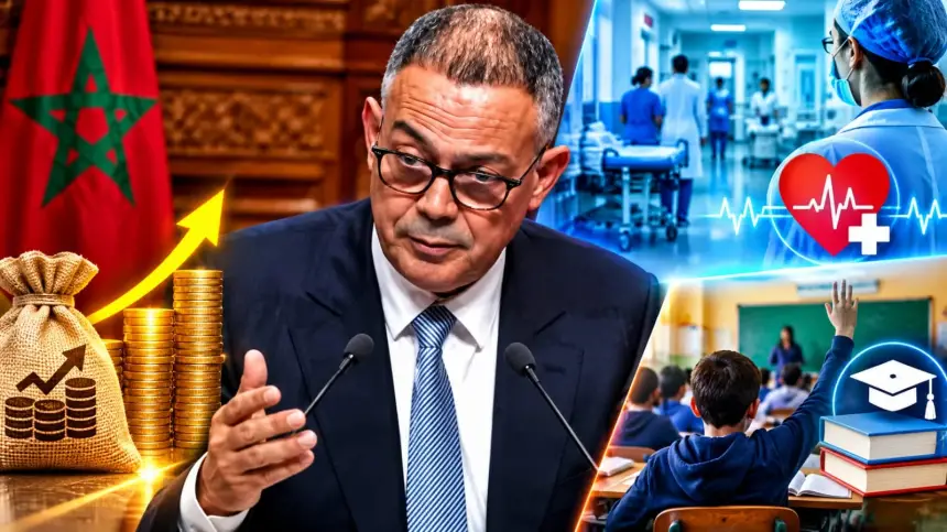 لقجع يكشف عن زيادة ميزانية الصحة والتعليم وإحداث مناصب مالية جديدة لسد الخصاص في القطاع الصحي