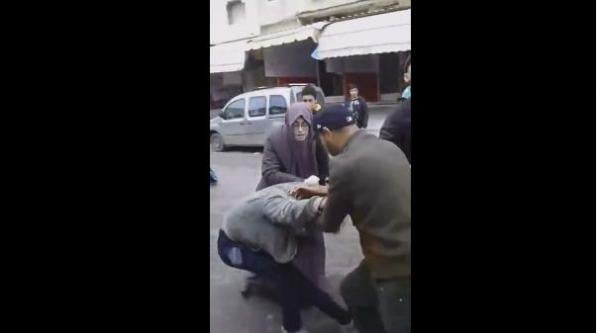 فيديو خطير.. صحاب شرع اليد شدو شفار سلخوه مزيان في كازا