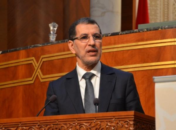 "العثماني" يحبس دموعه بصعوبة تحت قبة البرلمان بسبب أزمة "كورونا" التي يمر منها المغرب (فيديو)