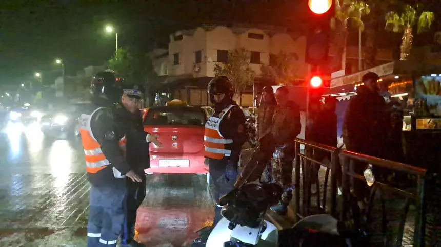 حصلة خايبة.. حادثة سير تطيح بسارقين بوجدة ليلة رأس السنة