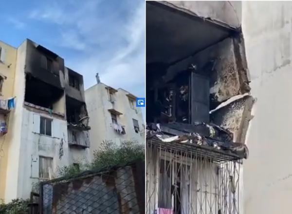 انفجار قنينة غاز بإقامة سكنية في الحي المحمدي بالبيضاء