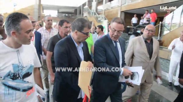 في سلوك غريب : منع يومير واللوزاني من حضور لقاء الصخيرات ..شوفو لقجع كيفاش تعامل معاهم