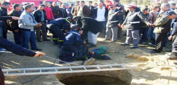 بالصور...العثور على جثة طفل داخل بئر في ظروف غامضة